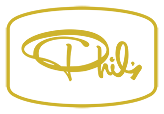 Phil's solo-script logo